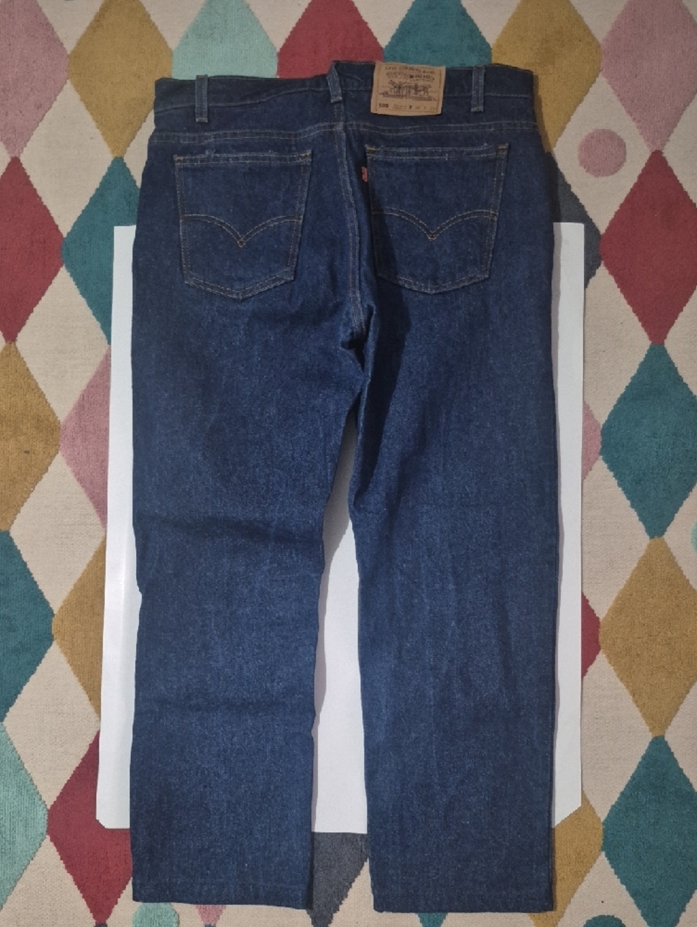 Vintage Levi's 505 Regular Fit Straight Leg - Picture 6 of 8